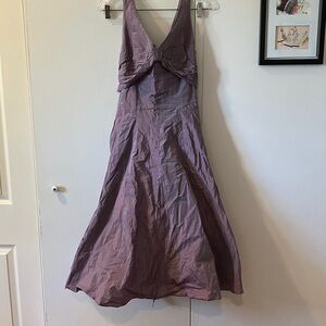 Nicole Miller lavender formal dress